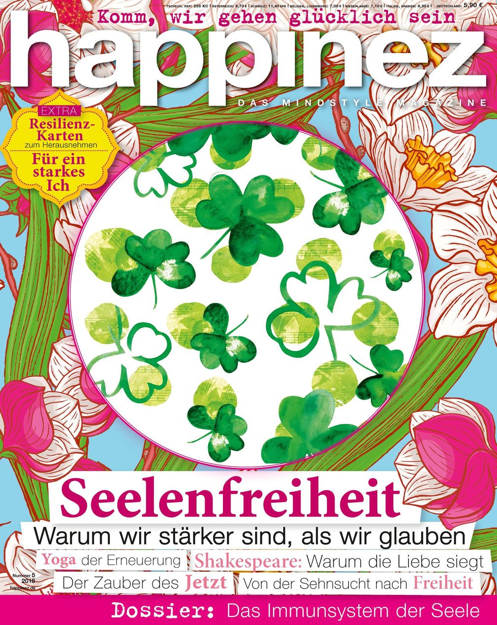 Happinez-Cover 5/2018 / Bild: "obs/Bauer Media Group, happinez"