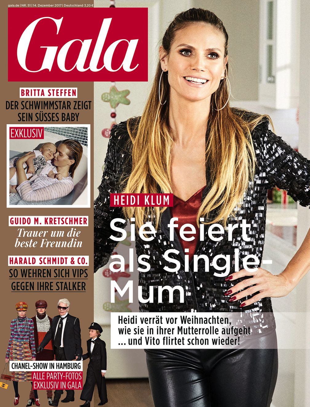 Cover GALA Ausgabe 51/17 (EVT 14.12.2017). Bild: "obs/Gruner+Jahr, Gala"