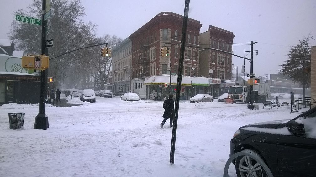 Juno: Snowfall in Brooklyn on January 26