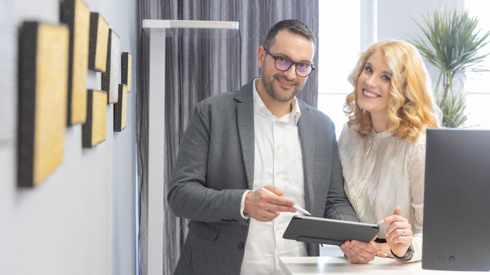 Christian Geng und Corinna Geng (2025) Bild: RINGTREUHAND Allgäu Fotograf: RINGTREUHAND Allgäu Steuerberatungsgesellschaft mbH