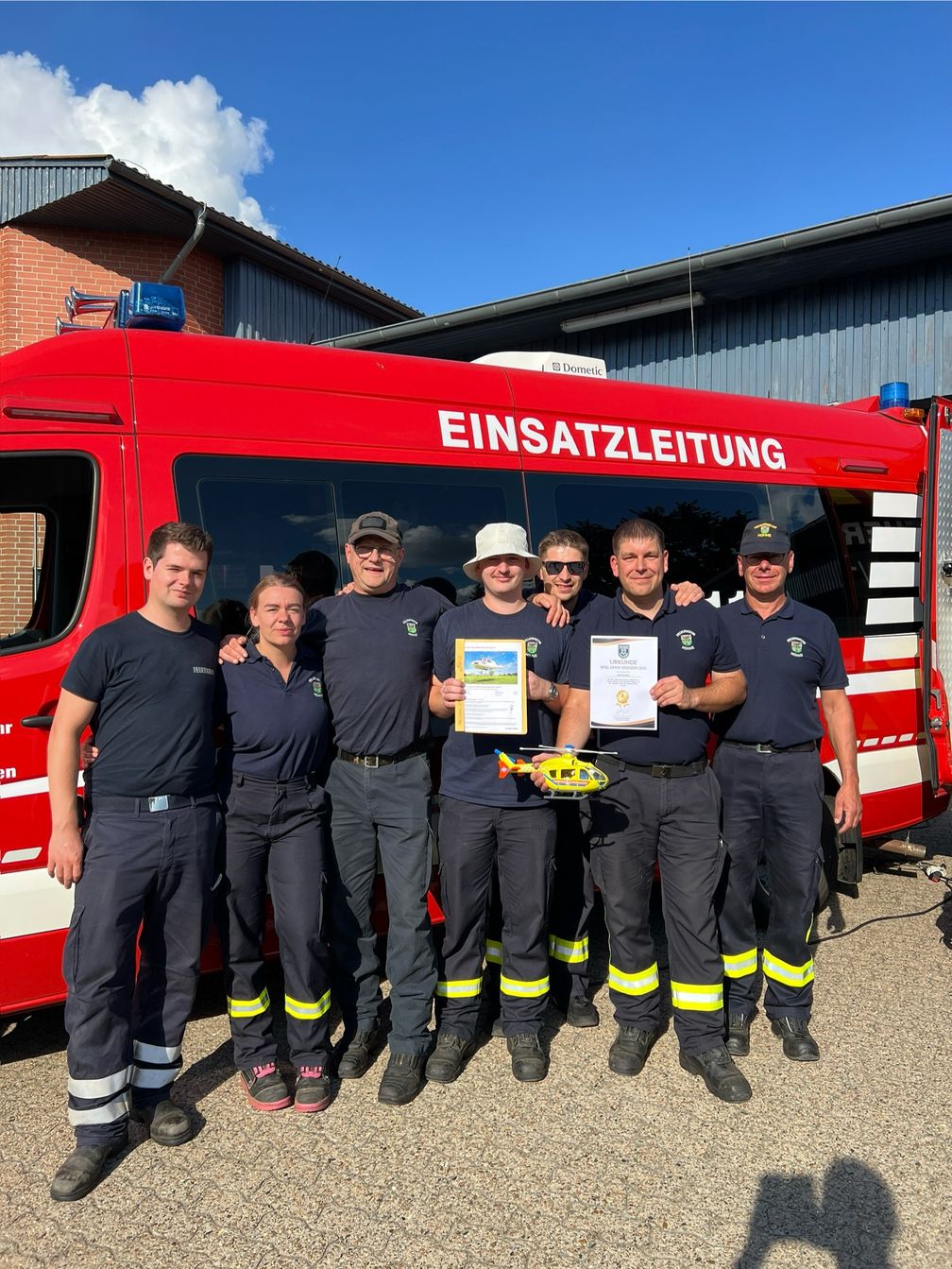 1.Platz Spiel ohne Grenzen Bild: Feuerwehr