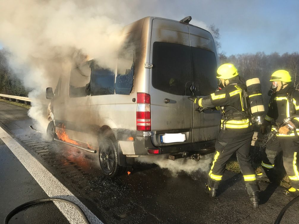 Brandbekämpfung Bild: Feuerwehr