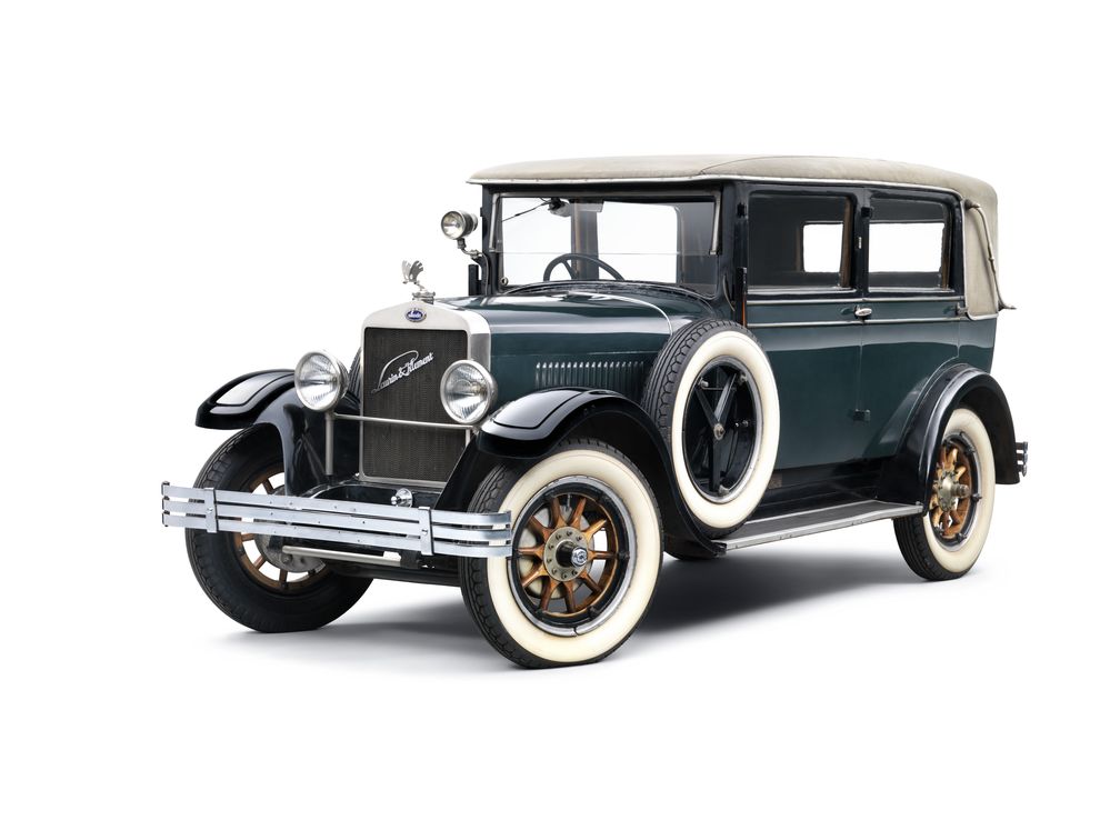 Die bis August 1925 entwickelten Modelle trugen sowohl den Namen Laurin & Klement als auch Skoda, während spätere Modelle ausschließlich unter der Marke Skoda produziert wurden. Bild: Skoda Auto Deutschland GmbH Fotograf: Skoda Auto Deutschland GmbH