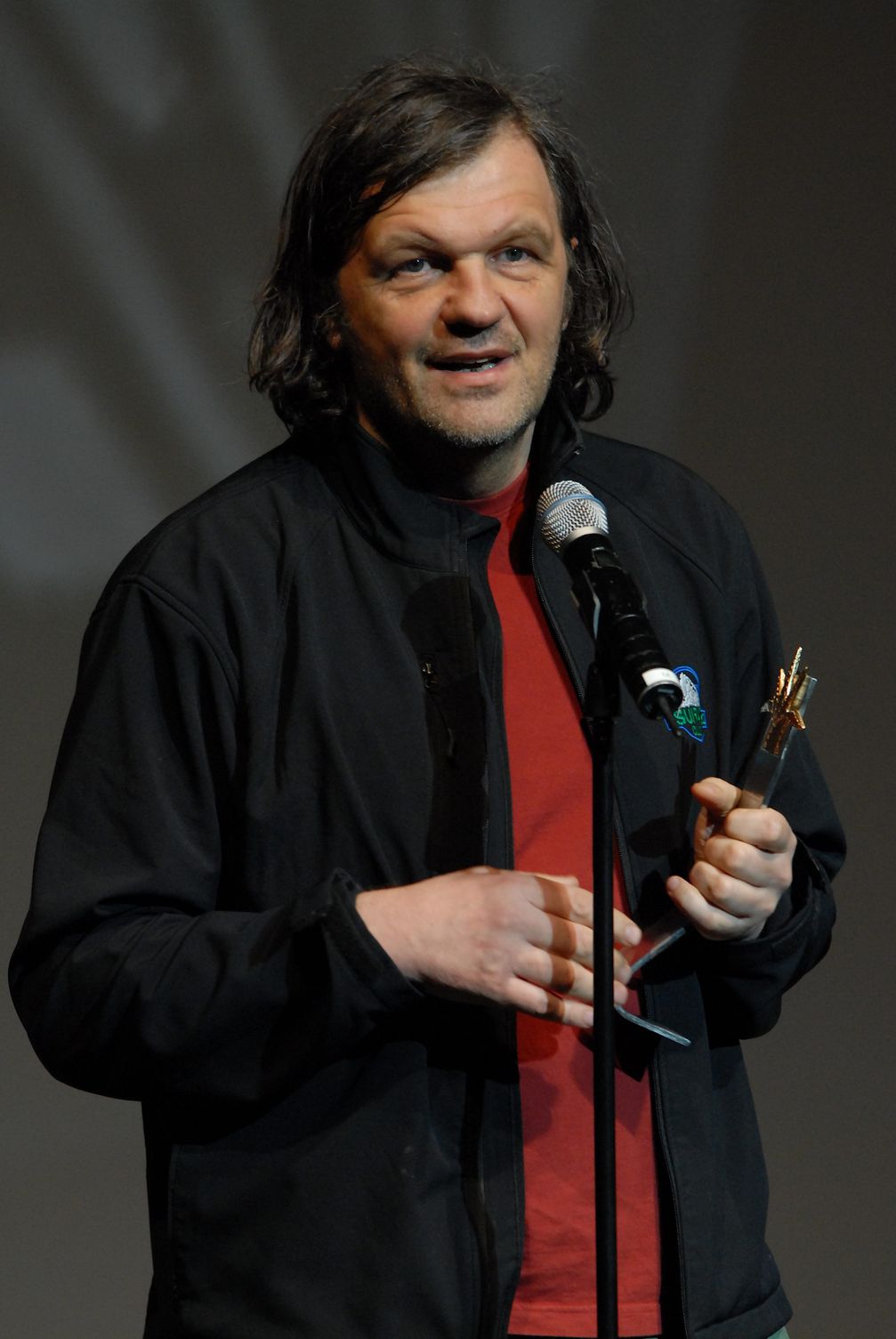 Kusturica erhält den Mayahuel de Plata auf dem mexikanischen Festival Internacional de Cine en Guadalajara (2009)