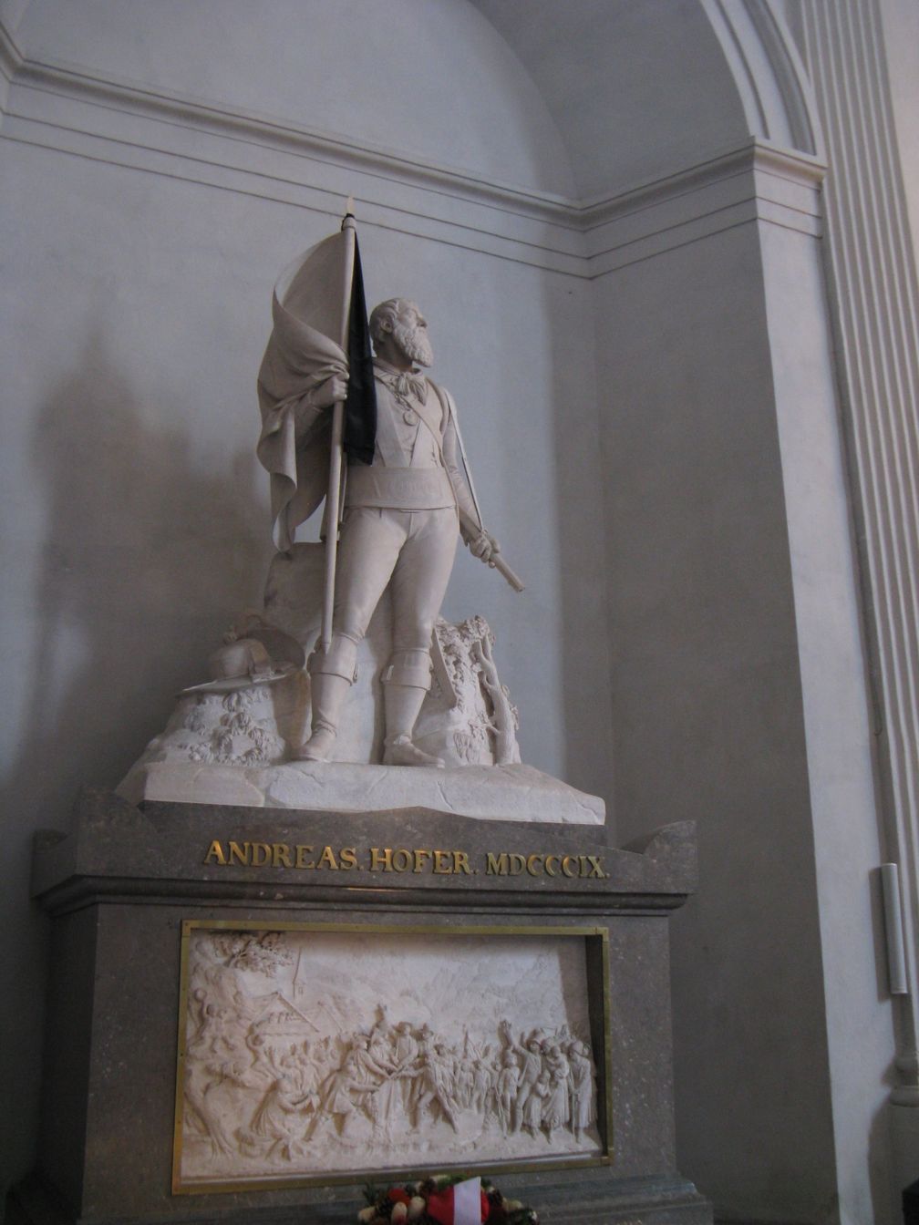 Andreas Hofers Grabmal in der Hofkirche in Innsbruck