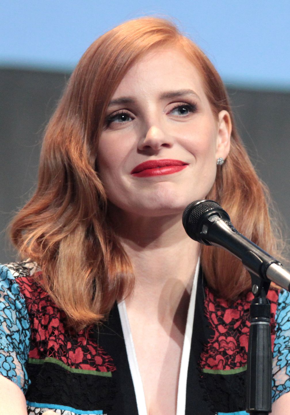 Jessica Chastain auf der Comic Con (2015)