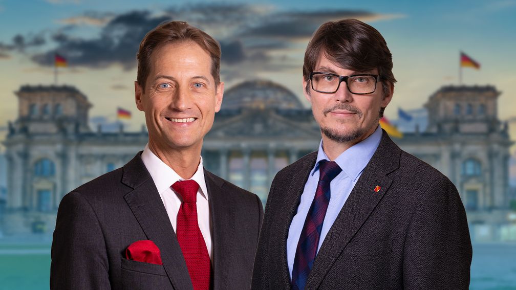 Ingo Hahn und Paul Schmidt (2025) Bild: AfD Deutschland