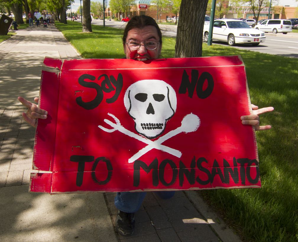 March Against Monsanto in Lethbridge Alberta