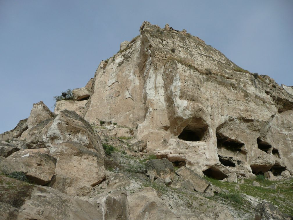 Felsenwohnungen in Hasankeyf