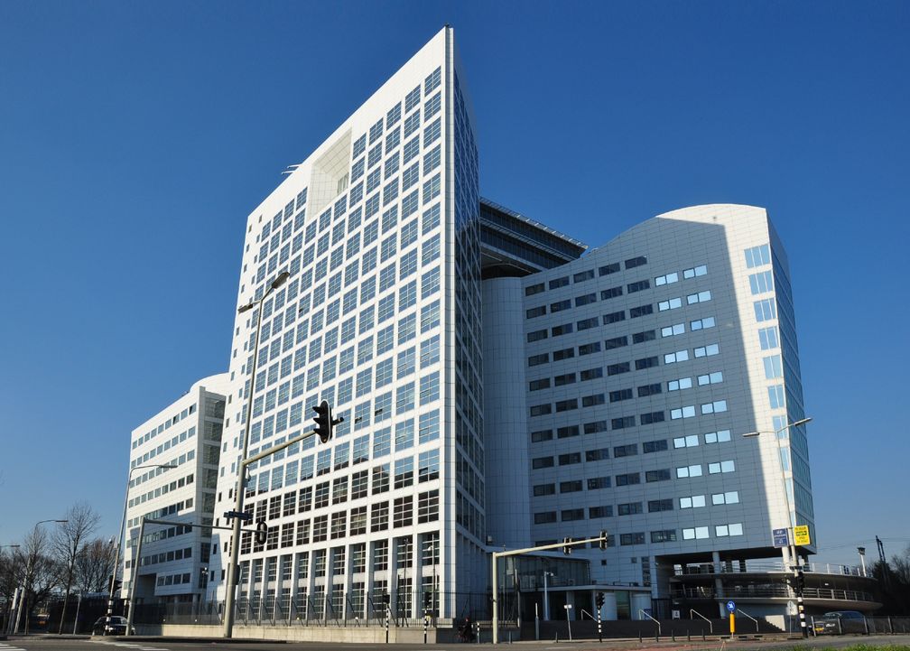 Das Gebäude des Internationalen Strafgerichtshofes (IStGH) und von Eurojust in Den Haag