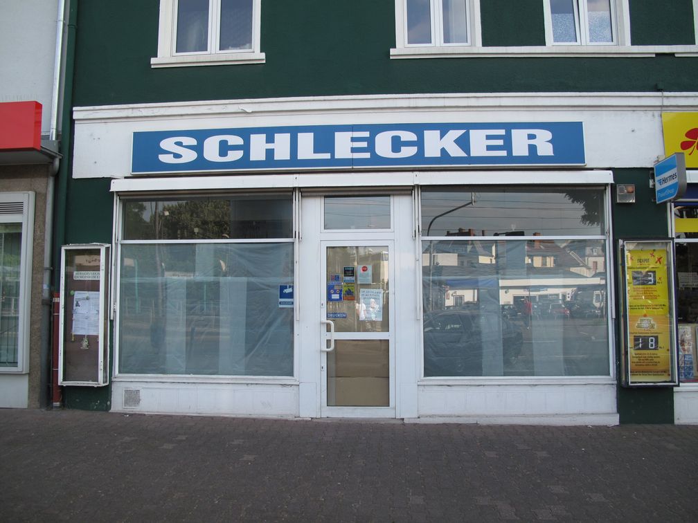 Geschlossene Schlecker-Filiale