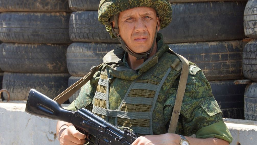 Ein Soldat der Volksmiliz aus der Donezker Volksrepublik, 2019 Bild: Sputnik