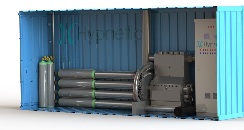 CAD-Modell des Energiespeicher-Prototypen von Hypnetic /  Bild: "obs/hannoverimpuls GmbH/Hypnetic"