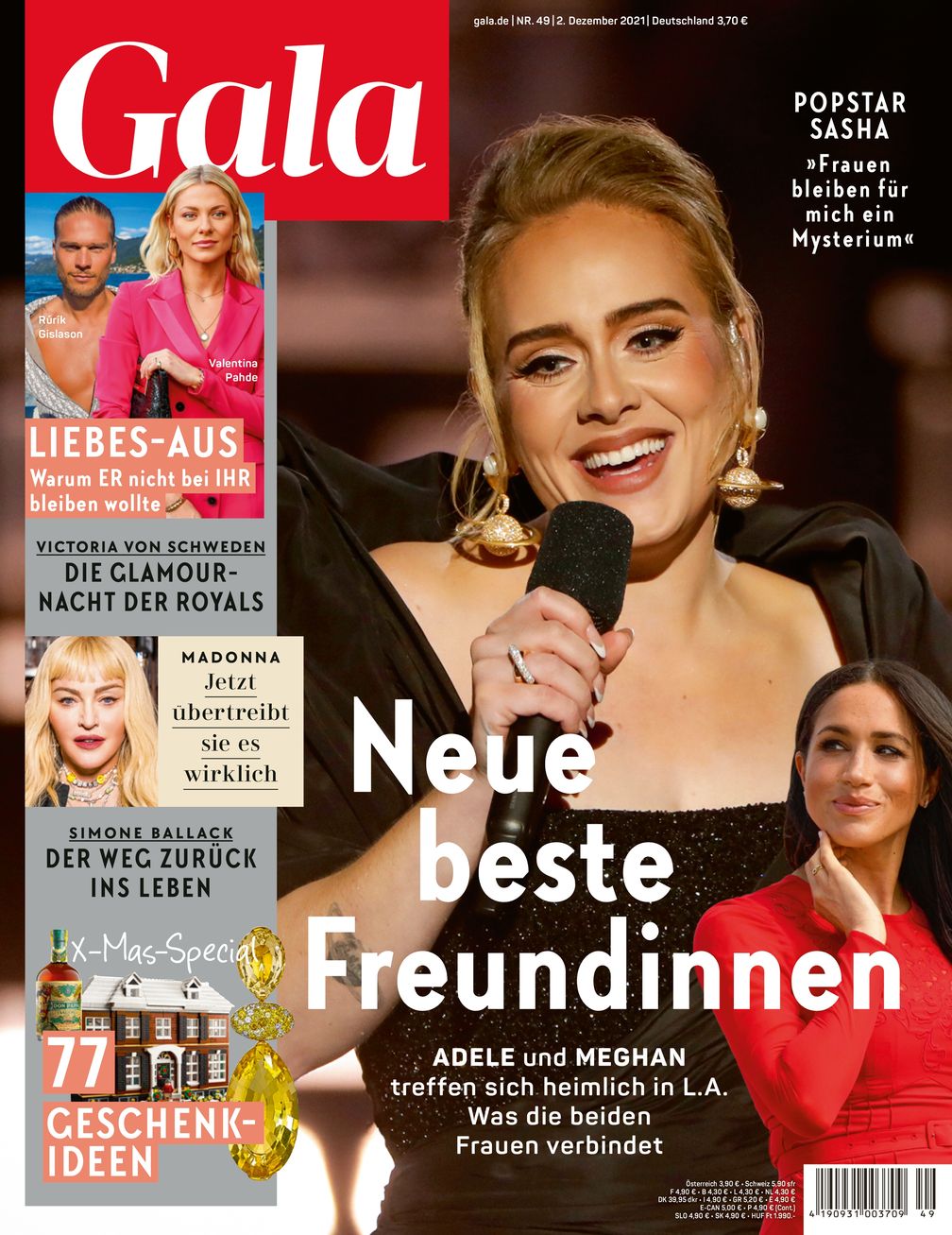 Cover GALA 49/2021 /  Bild: Gruner+Jahr, Gala Fotograf: Gruner+Jahr, Gala