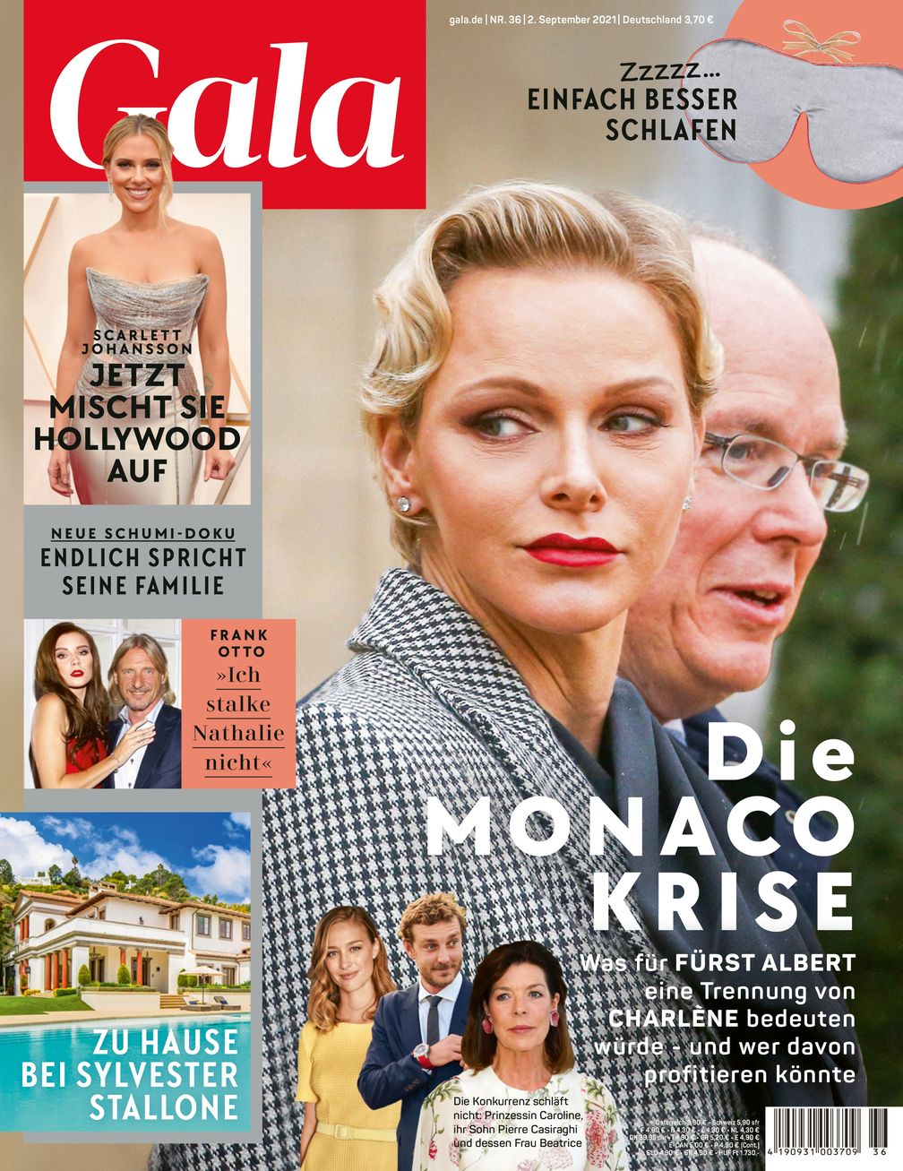 Cover GALA 36/2021 / Bild: Gruner+Jahr, Gala Fotograf: Gruner+Jahr, Gala