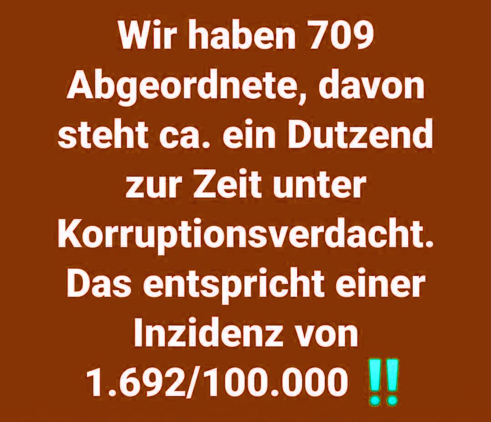 Ist eine Langzeitfolge von "Corona" eine aufflammende Korruption? (Symbolbild)