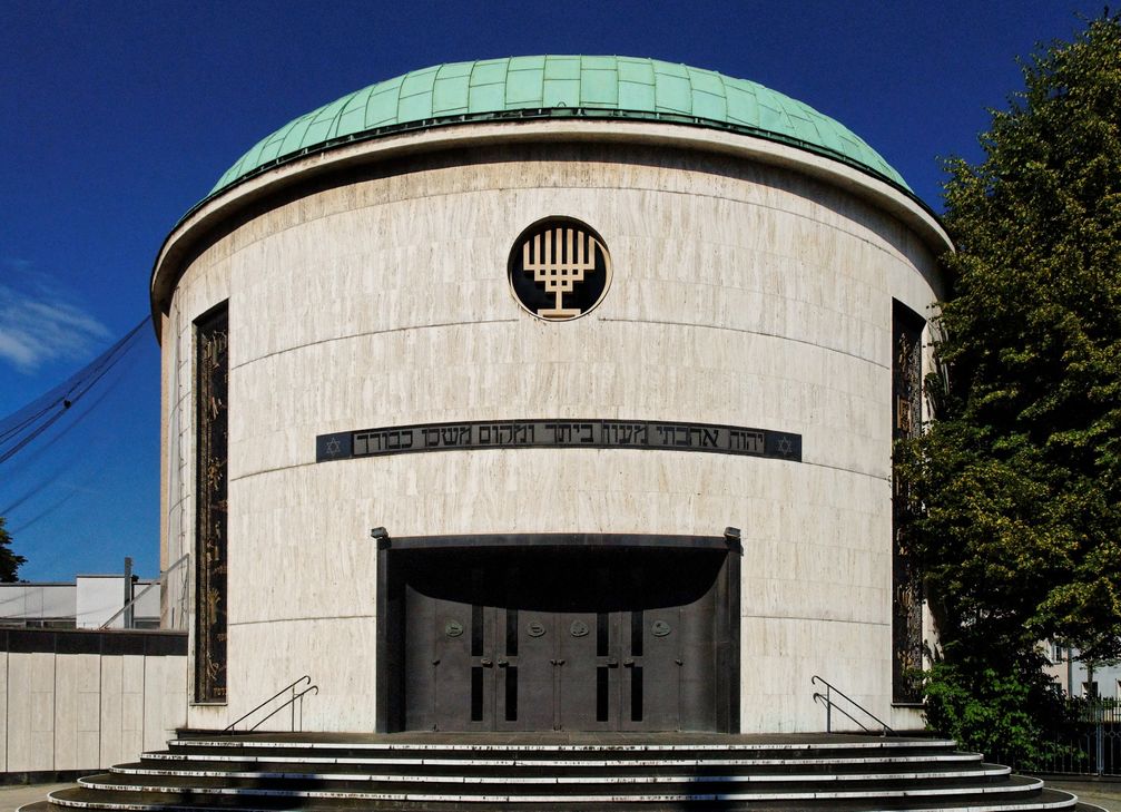 Neue Synagoge, Ecke Zietenstraße/Paul-Spiegel-Platz