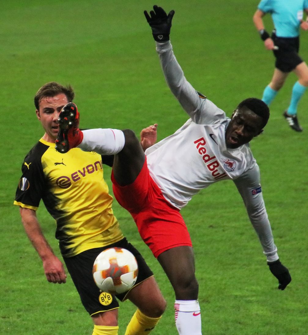 Mario Götze (2018), links