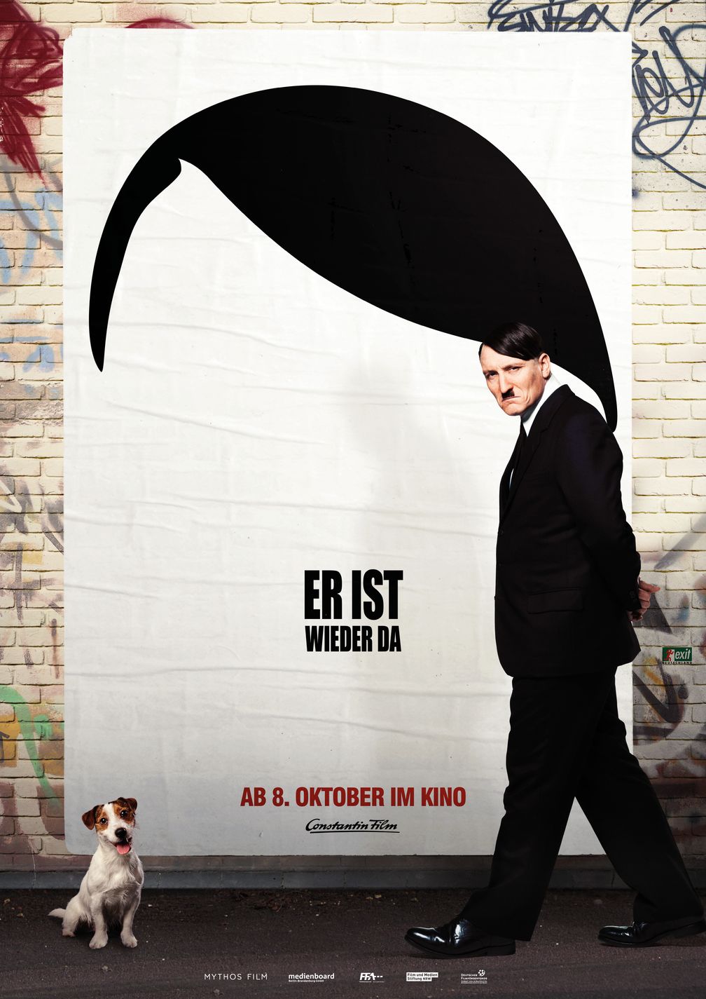 Kinoposter von ER IST WIEDER DA. Bild: "obs/Constantin Film/Mathias Bothor"