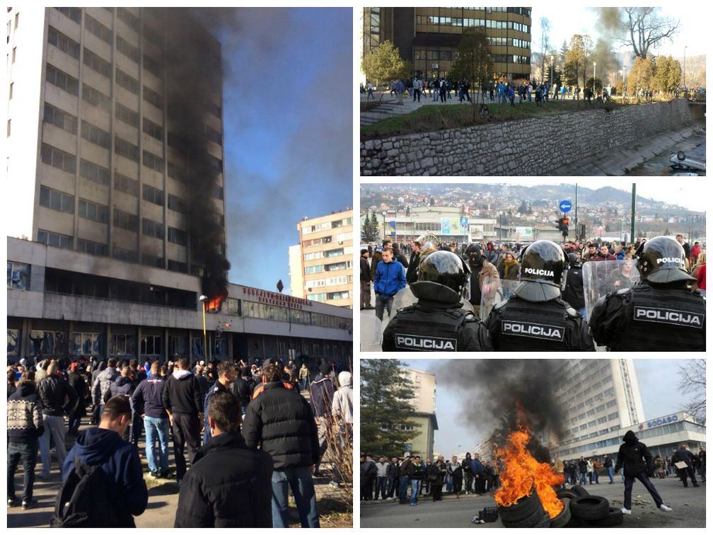 Proteste in Bosnien und Herzegowina 2014