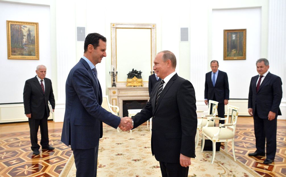 Baschar al-Assad und Wladimir Putin (2015)