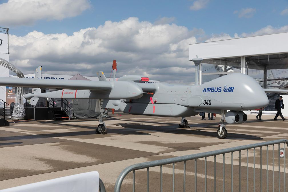 IAI Eitan Heron TP auf der ILA 2018