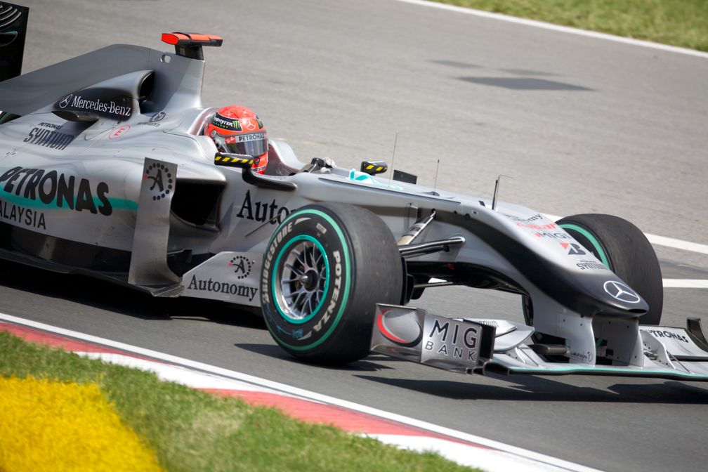 Michael Schumacher im Mercedes MGP W01 beim Großen Preis von Kanada 2010