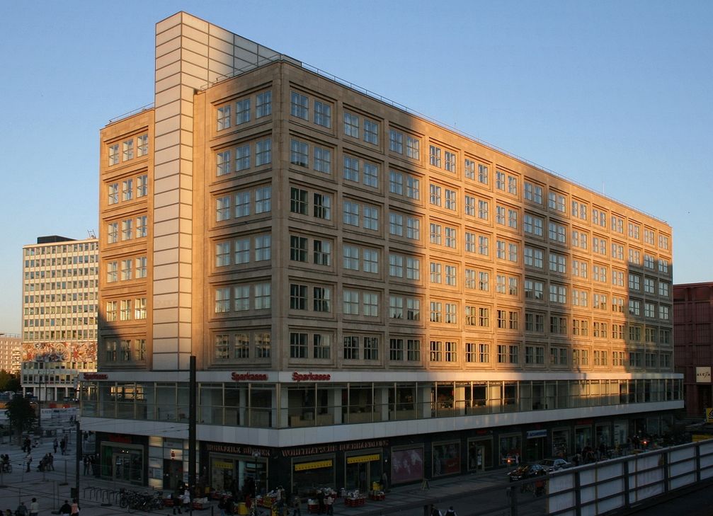 Berliner Sparkasse  am Alexanderplatz