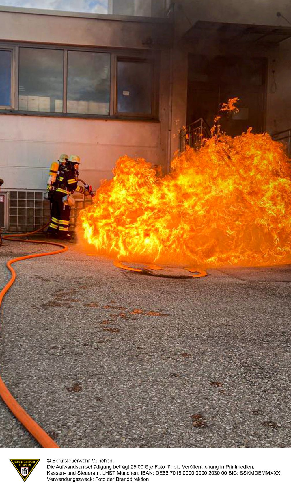 Bild: Berufsfeuerwehr München.