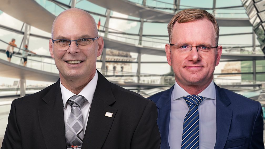 René Bochmann und Dirk Spaniel (2022)