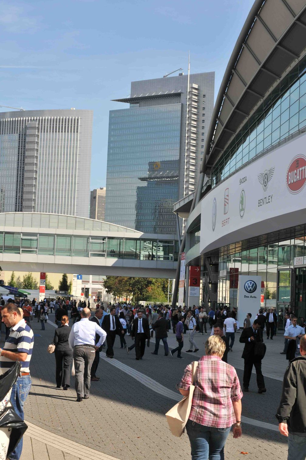 Ausstellungsgelände der IAA in Frankfurt, 2011