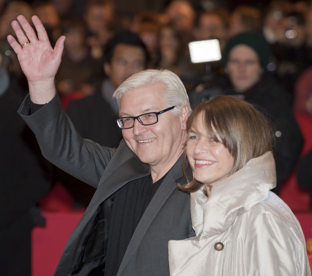Elke Büdenbender und Frank-Walter Steinmeier auf der Berlinale 2011