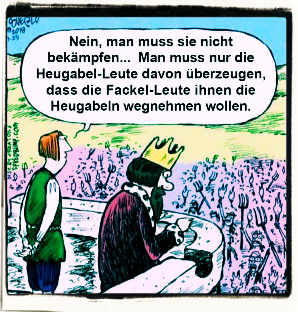 Wie lange wird das Teile-und-Herrsche-Spiel noch auf diesem Planeten laufen? Nicht mehr lange. (Symbolbild)