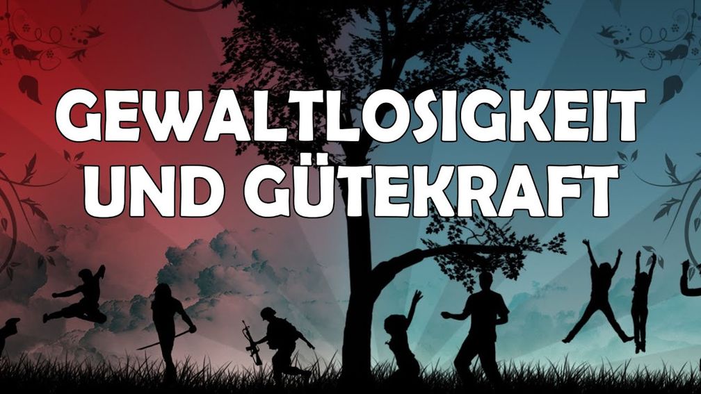 Bild: Screenshot Video: "Gewaltlosigkeit und Gütekraft - Andreas Beutel und Götz Wittneben" (https://youtu.be/B2EgKfXFYiw) / Eigenes Werk