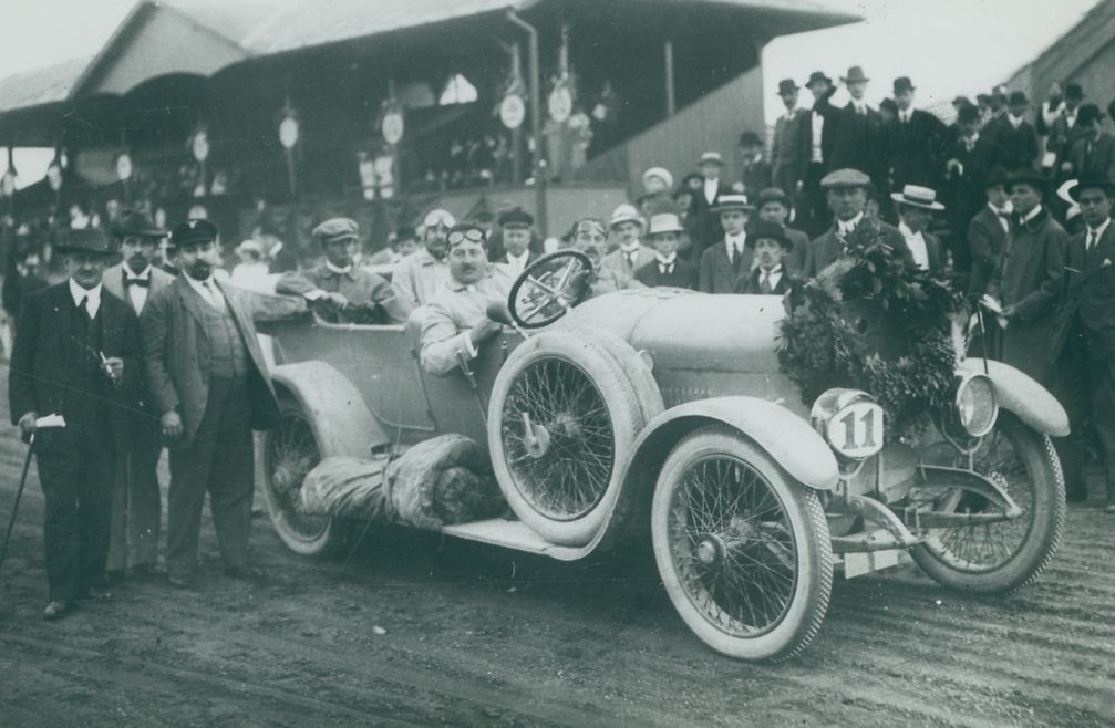 Graf Sascha nutzte den Laurin & Klement RK für private Zwecke, in den Jahren 1913 und 1914 Bild: SMB Fotograf: Skoda Auto Deutschland GmbH
