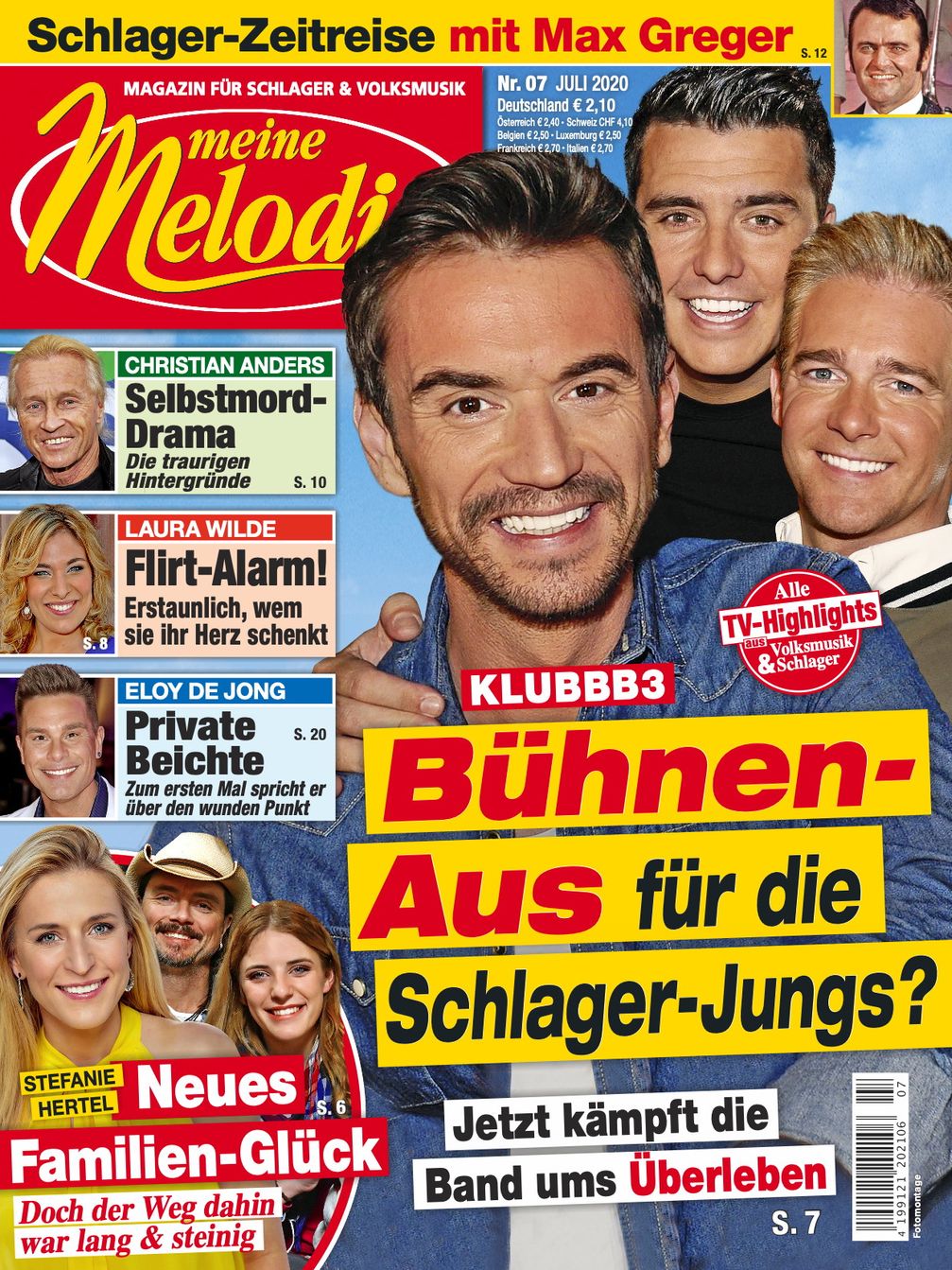 Meine Melodie 7/2020 / Bild: "obs/Meine Melodie"