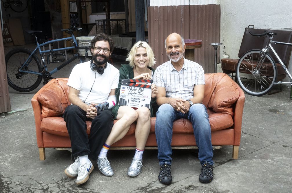 Drehstart-f-r-NDR-ARTE-Sommerkom-die-mit-Mala-Emde-und-Christoph-Maria-Herbst