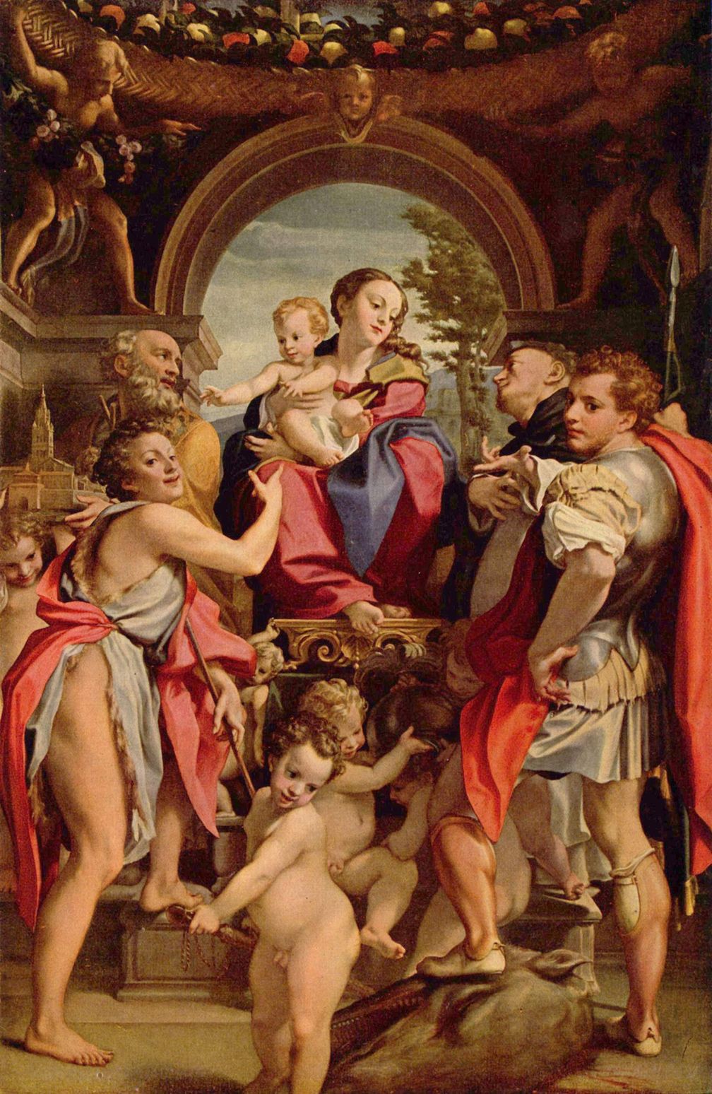 Madonna des Hl. Georg - Antonio da Correggio (Symbolbild)
