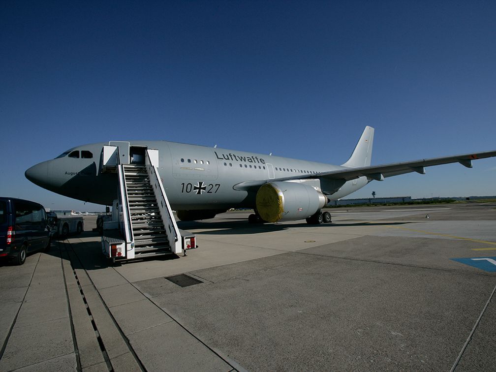 Airbus A 310 Bild: "obs/Presse- und Informationszentrum Sanitätsdienst/Dirk Bannert"