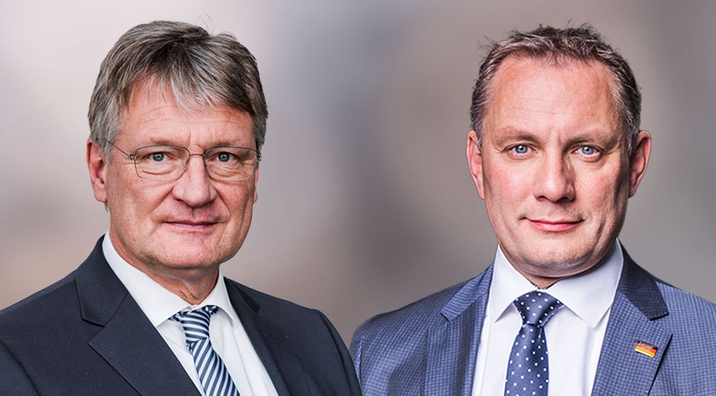 Jörg Meuthen und Tino Chrupalla (2021)
