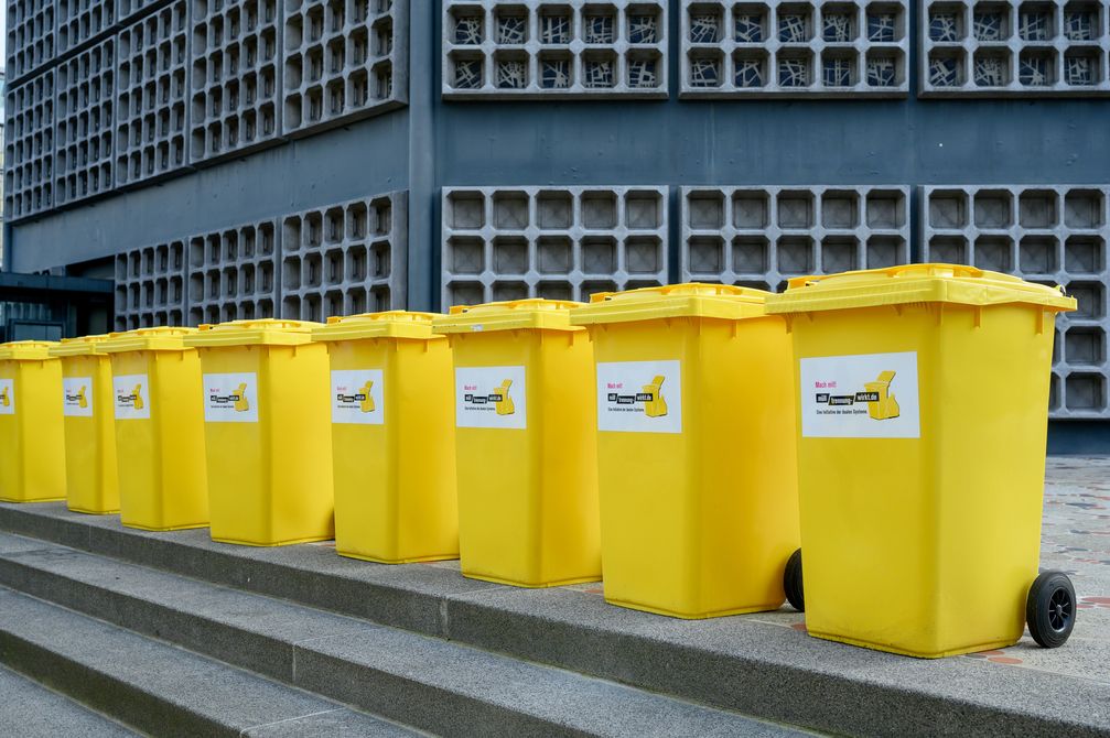 Aufgrund der aktuellen Corona-Krise arbeiten immer mehr Beschäftigte im Homeoffice.  Bild: "obs/Kampagnenbüro "Mülltrennung wirkt"/Christian Kruppa/ duale Systeme"