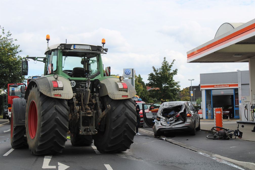 Verkehrsunfall Rösrath Bild: Polizei