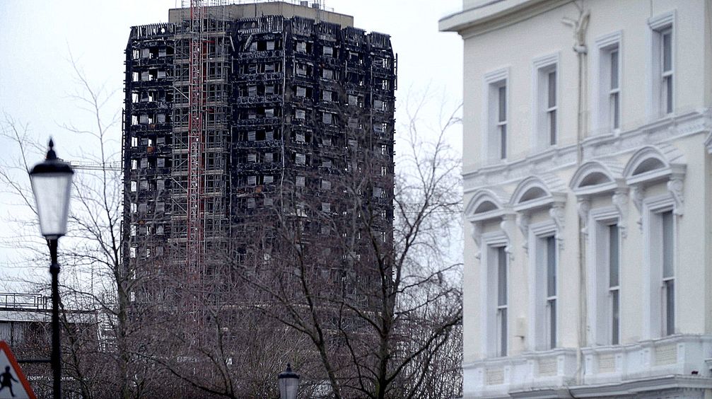 Auch ein Jahr nach dem Brand des Londoner Grenfell-Towers ist der Hergang der Ereignisse noch nicht restlos geklärt. Bild: "obs/ZDFinfo/Sebastian Heemann"