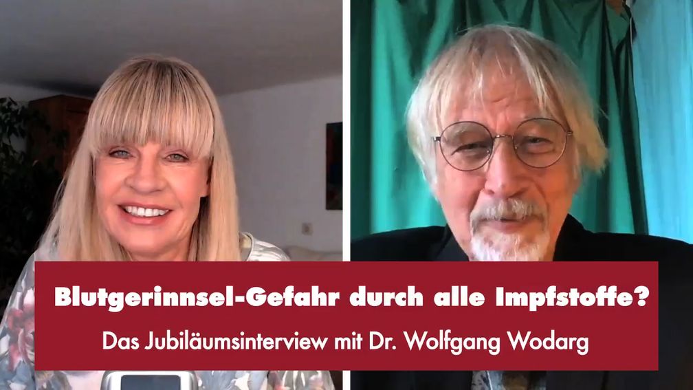 Bild: SS Video: "Blutgerinnsel-Gefahr durch alle Impfstoffe? - Punkt.PRERADOVIC mit Dr. Wolfgang Wodarg" (https://odysee.com/@Punkt.PRERADOVIC:f/210312_Wodarg:a) / Eigenes Werk