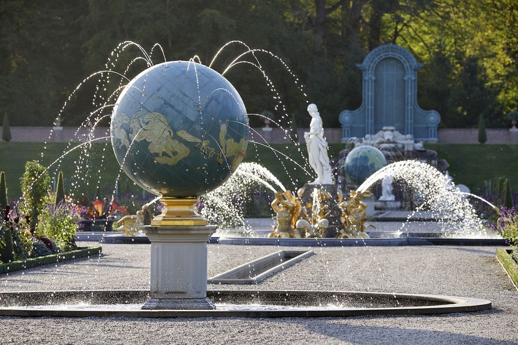 Brunnen im Schlossgarten, Quelle Paleis Het Loo. Bild: Niederländisches Büro für Tourismus & Convention (NBTC) Fotograf: Niederländisches Büro für Tourismus & Convention (NBTC)