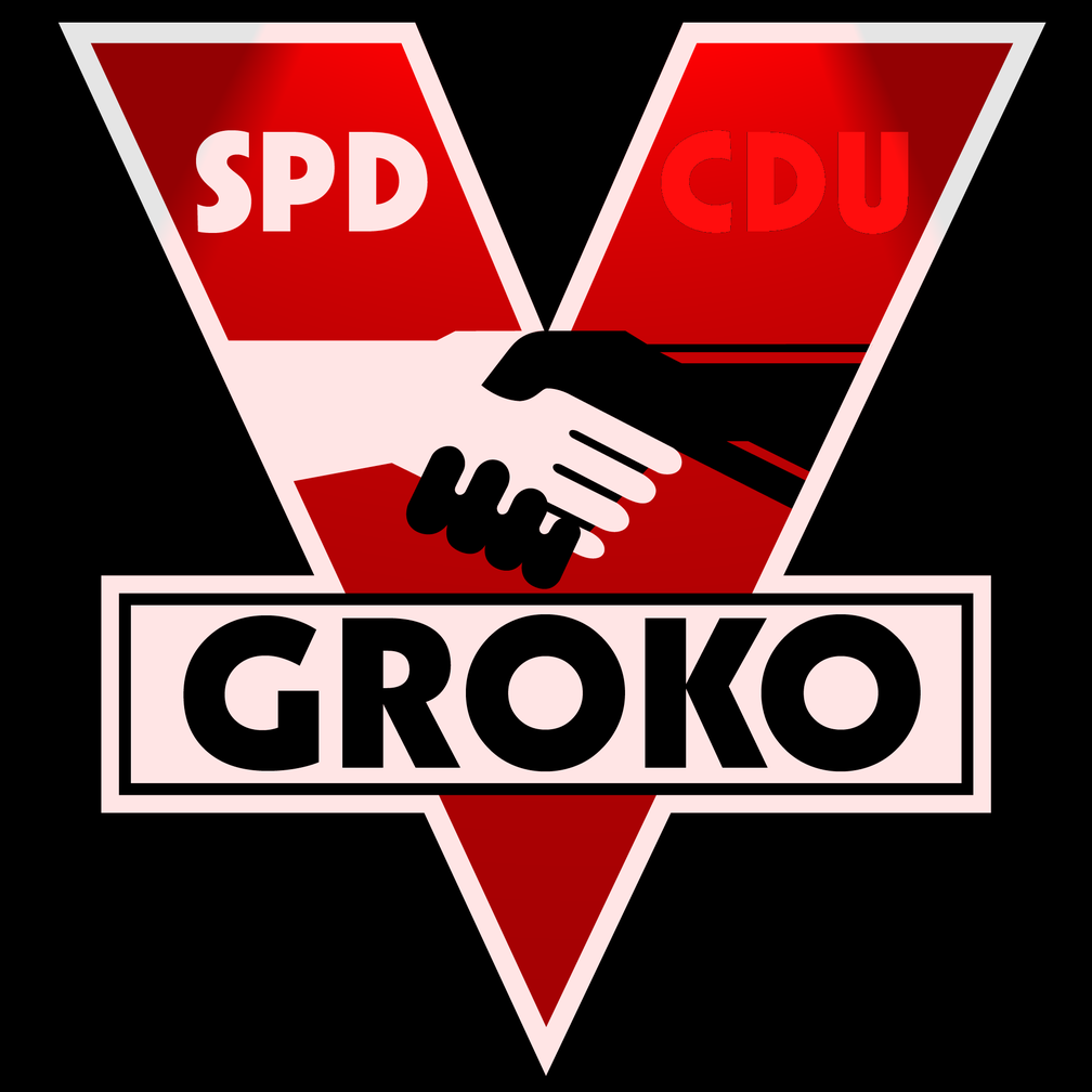 Große Koaltion (GroKo): SPD und CDU / CSU