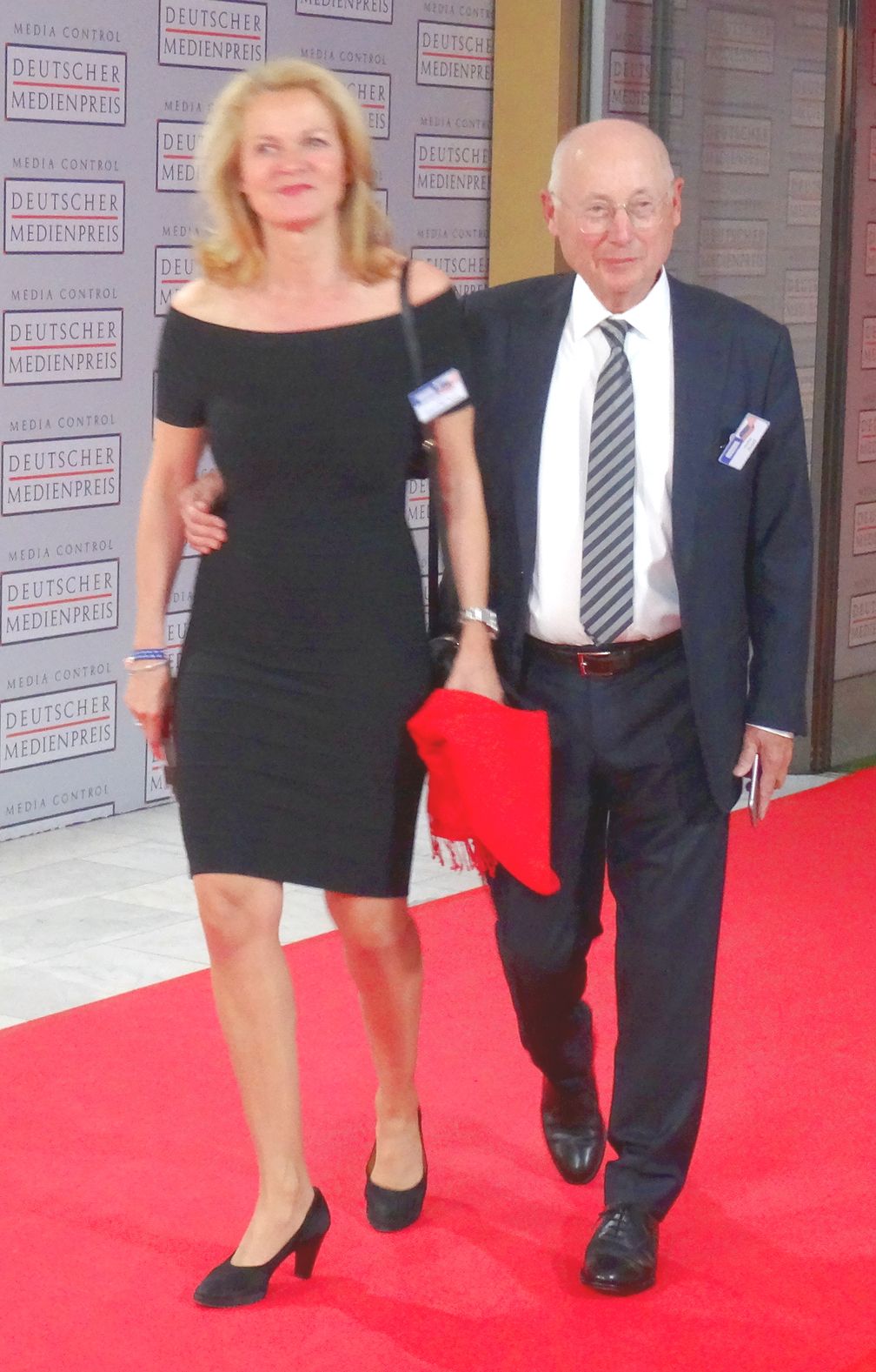 Stefan Aust mit Ehefrau Katrin Hinrichs-Aust (2017), Archivbild