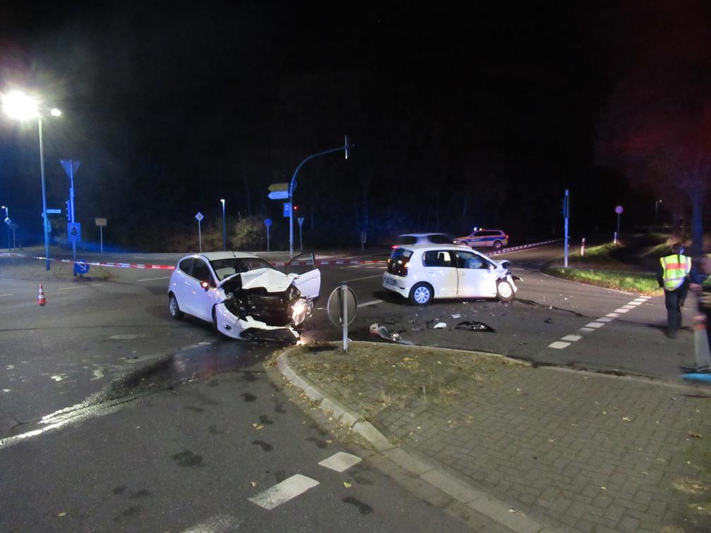Verkehrsunfall Oyten Bild: Polizei