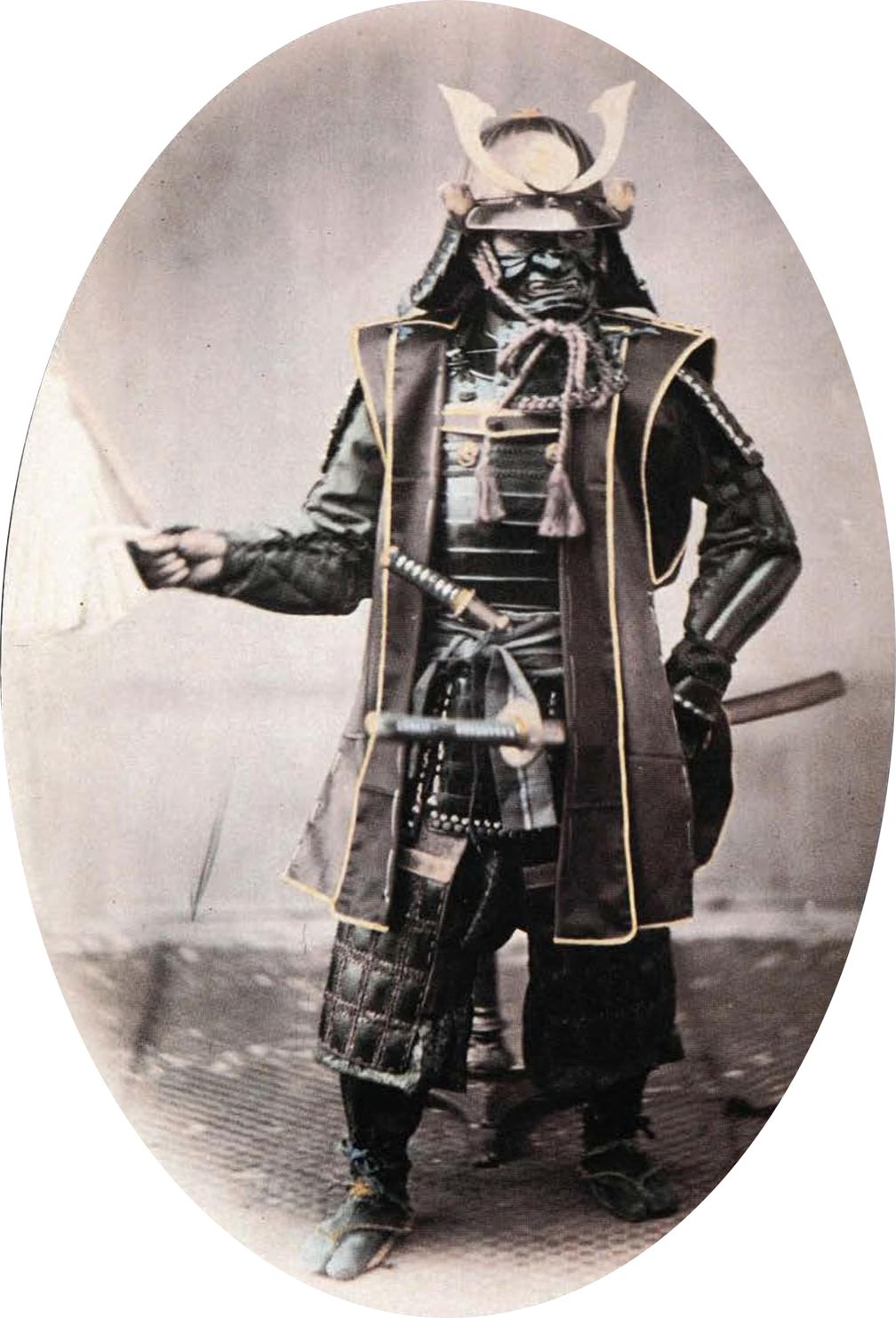 Samurai in voller Rüstung (1860), Symbolbild