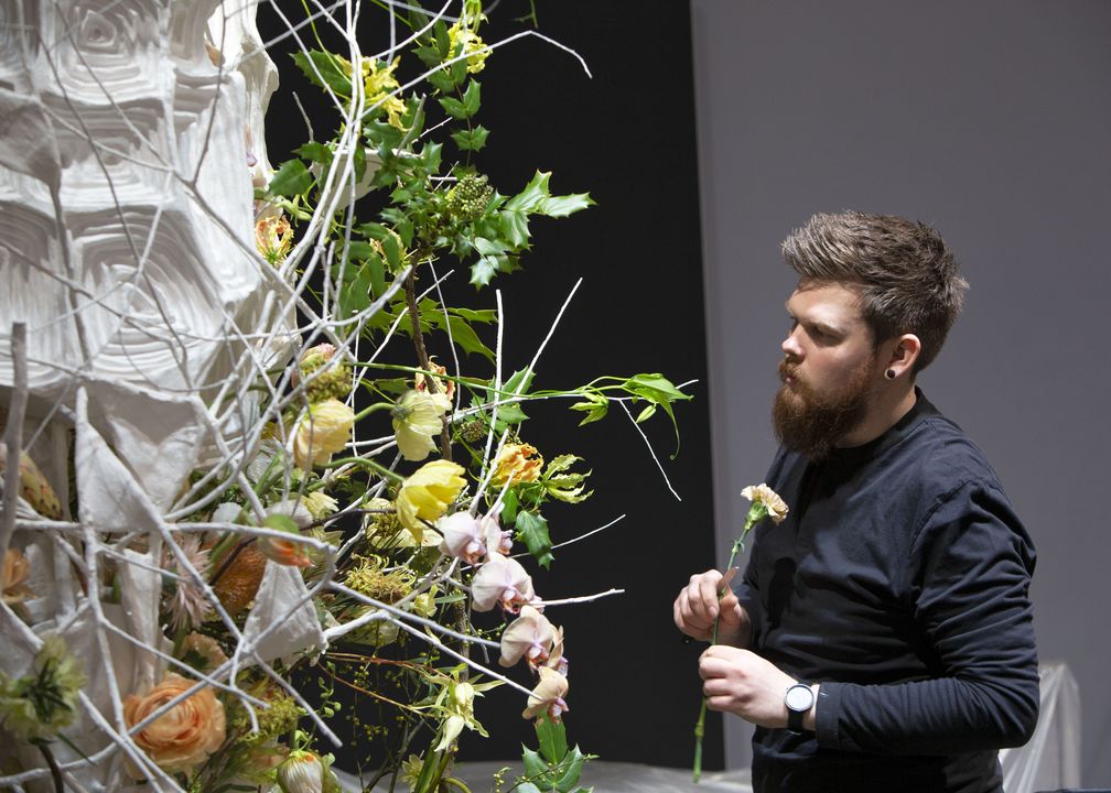 Stephan Triebe beim Fleurop-Interflora World Cup 2019 Bild: "obs/Fleurop AG/Jens Poulsen"